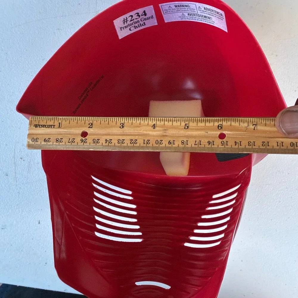 Star Wars Praetorian Guard Mask Costumes USA Child OS Red Cosplay 234 RARE